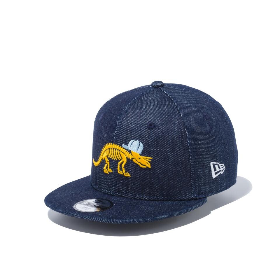  Child 9FIFTY ダイナソー 恐竜 インディゴデニム 12654318