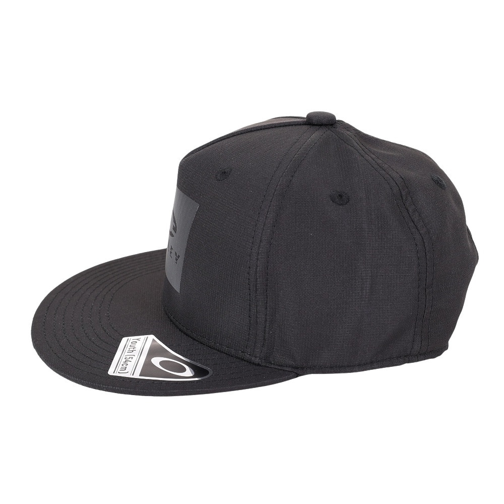 オークリー（OAKLEY）（キッズ）Essential Ytr Box ロゴキャップ 23.0 FOS901430-02E 帽子 吸汗速乾