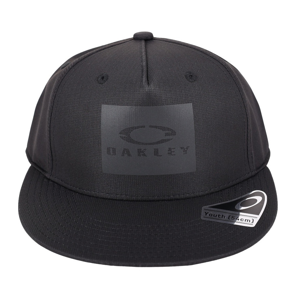 オークリー（OAKLEY）（キッズ）Essential Ytr Box ロゴキャップ 23.0 FOS901430-02E 帽子 吸汗速乾