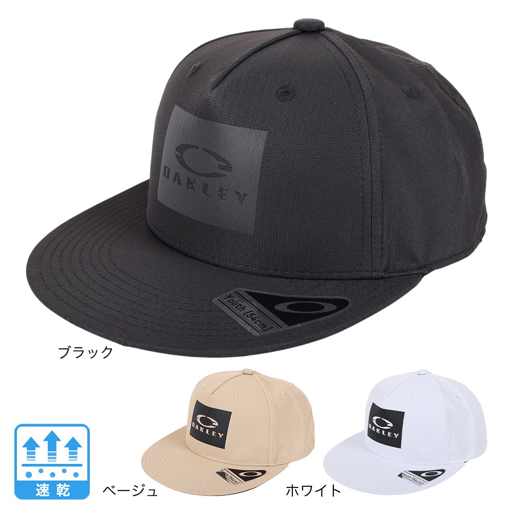 オークリー（OAKLEY）（キッズ）Essential Ytr Box Logo Cap 23.0 FOS901430-30W 帽子