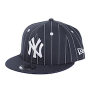 ニューエラ（NEW ERA）（キッズ）ジュニア キャップ Youth 9FIFTY MLB Pinstripe ニューヨーク・ヤンキース 13517626 帽子