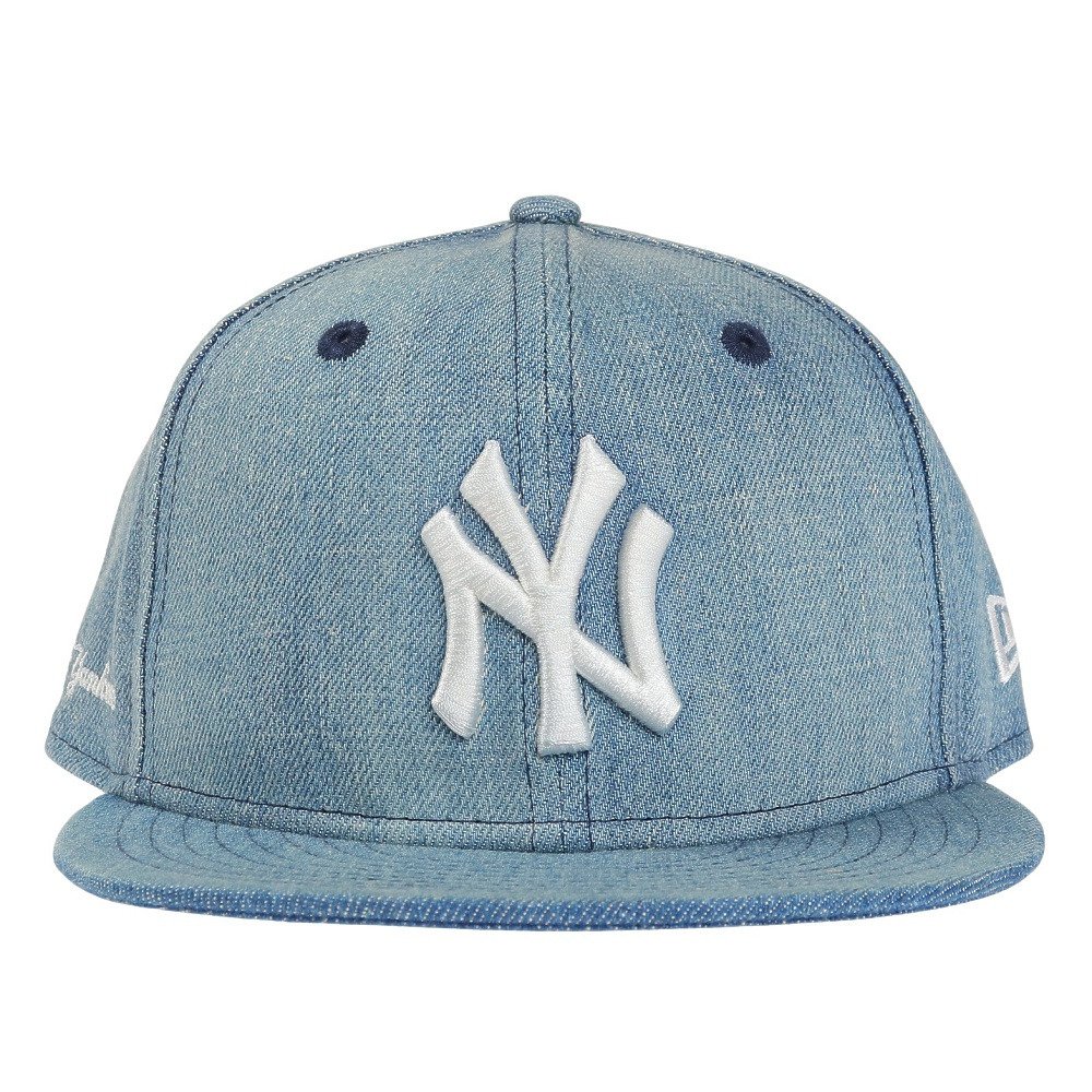 ニューエラ（NEW ERA）（キッズ）帽子 Youth 9FIFTY Denim ニューヨーク・ヤンキース 13517631