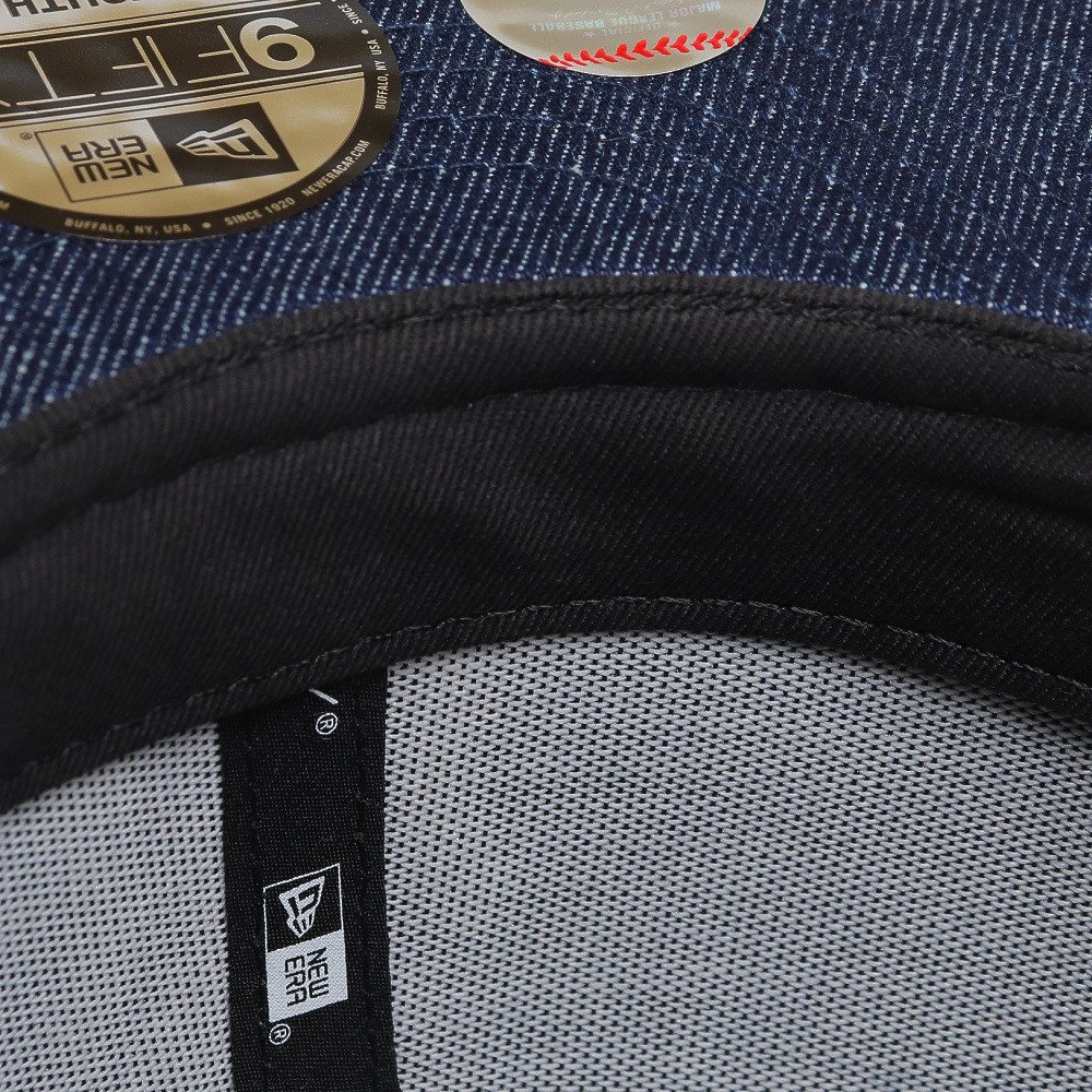 ニューエラ（NEW ERA）（キッズ）帽子 Youth 9FIFTY Denim ニューヨーク・ヤンキース 13517632