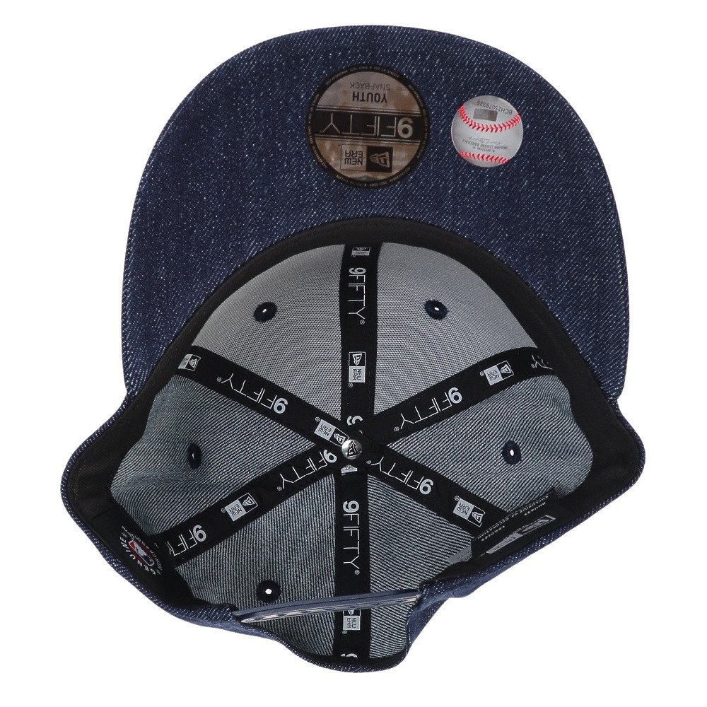 ニューエラ（NEW ERA）（キッズ）帽子 Youth 9FIFTY Denim ニューヨーク・ヤンキース 13517632