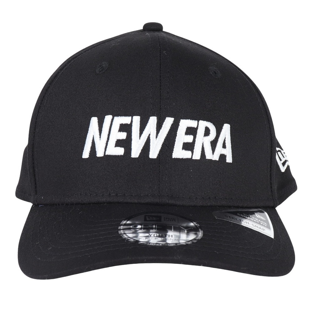 ニューエラ（NEW ERA）（キッズ）ジュニア キャップ Youth 9FIFTY ストレッチスナップ ワードマークロゴ 13695928 帽子