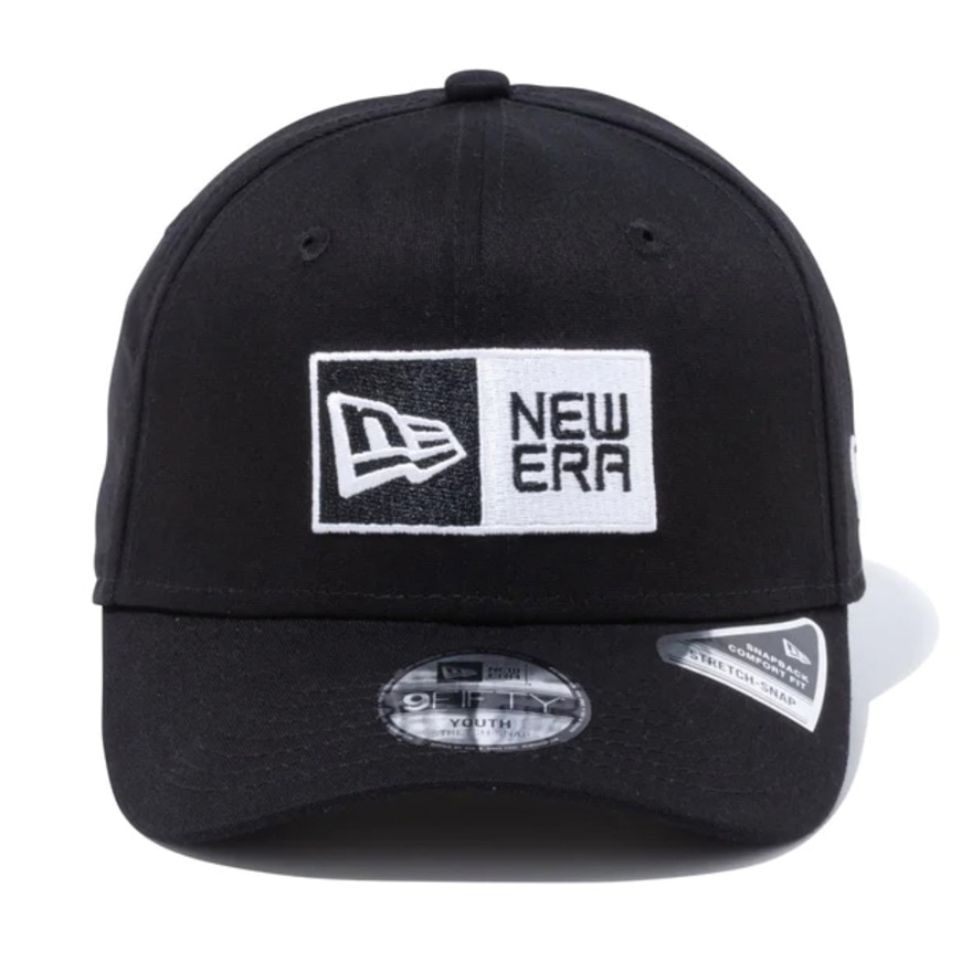 ニューエラ（NEW ERA）（キッズ）ジュニア キャップ Youth 9FIFTY ストレッチスナップ ボックスロゴ 13695931 帽子
