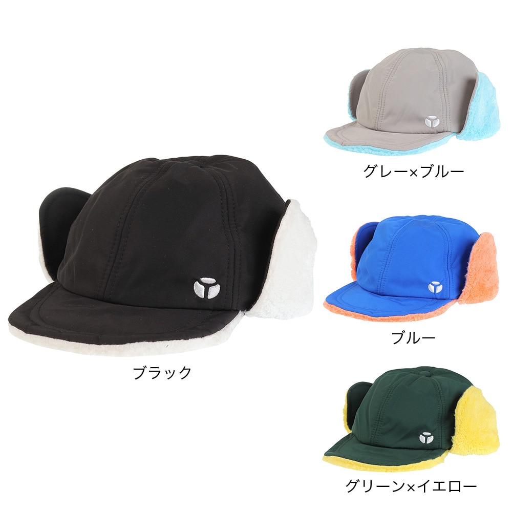 ヤックパック（YAK PAK）（キッズ）ジュニア イヤーカバーキャップ YAK-PAK-23F008 BLK