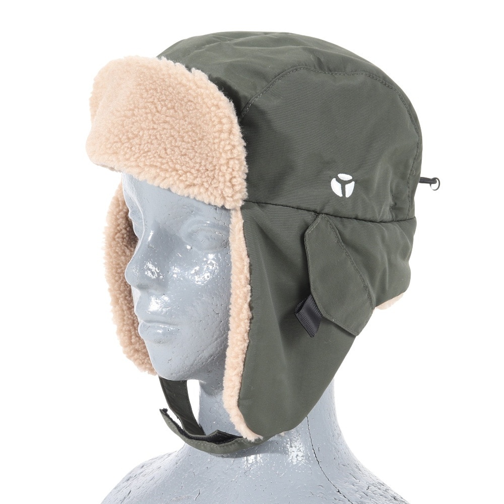 ヤックパック（YAK PAK）（キッズ）フライトキャップ YAK-PAK-23F010 OLIVE パイロットキャップ