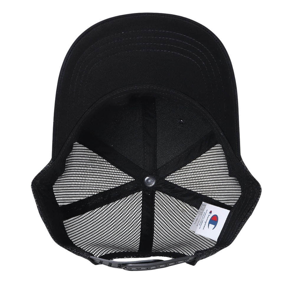 チャンピオン-ヘリテイジ（CHAMPION-HERITAGE）（キッズ）ジュニア ツイルメッシュキャップ 141-0093 BLK