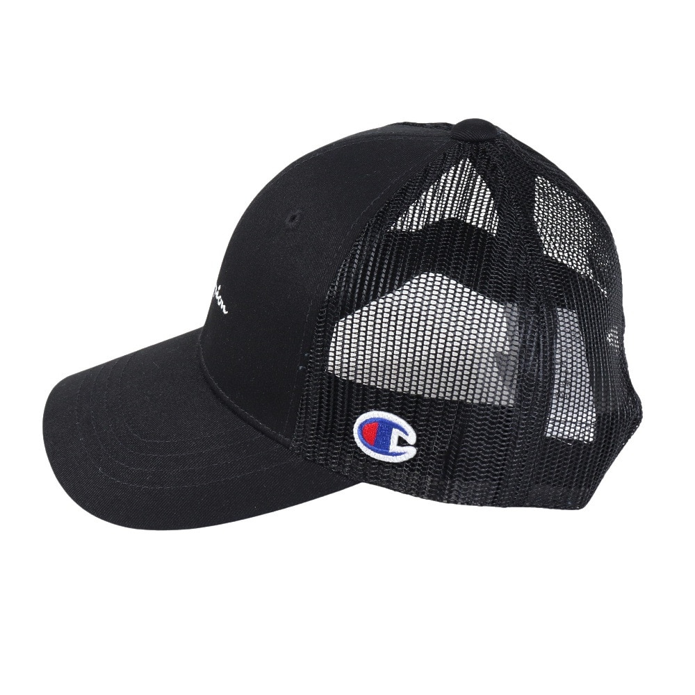 チャンピオン-ヘリテイジ（CHAMPION-HERITAGE）（キッズ）ジュニア ツイルメッシュキャップ 141-0093 BLK