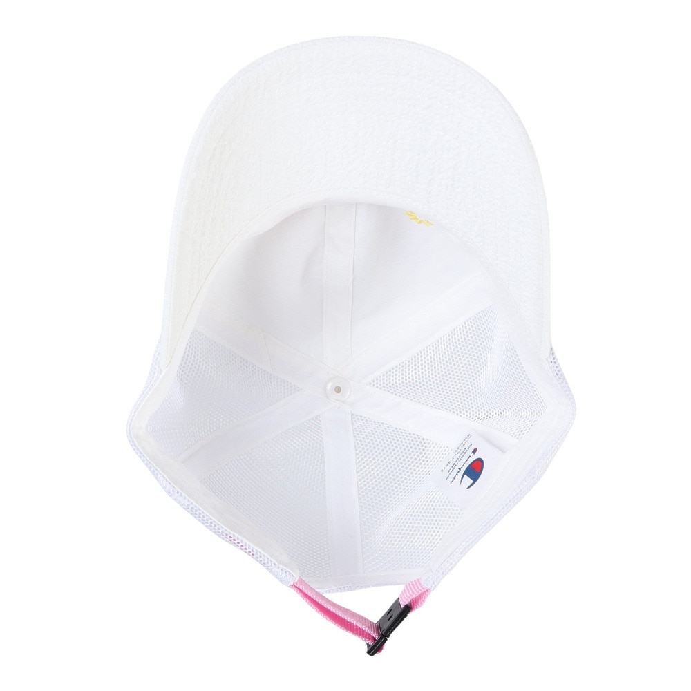 チャンピオン-ヘリテイジ（CHAMPION-HERITAGE）（キッズ）ジュニア シャーリングメッシュキャップ 141-0143 WHT