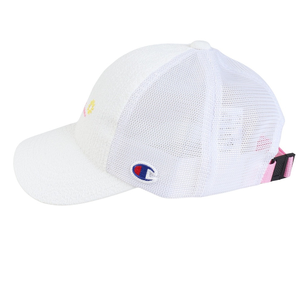 チャンピオン-ヘリテイジ（CHAMPION-HERITAGE）（キッズ）ジュニア シャーリングメッシュキャップ 141-0143 WHT