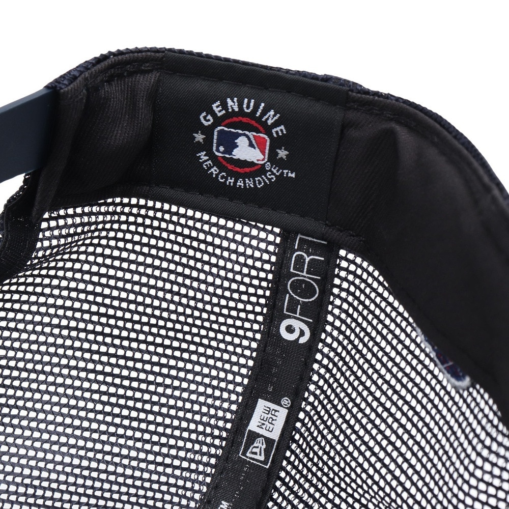 ニューエラ（NEW ERA）（キッズ）ユース 940 A-Frame トラッカー ロサンゼルス・エンゼルス ネイビー キャップ 14111916