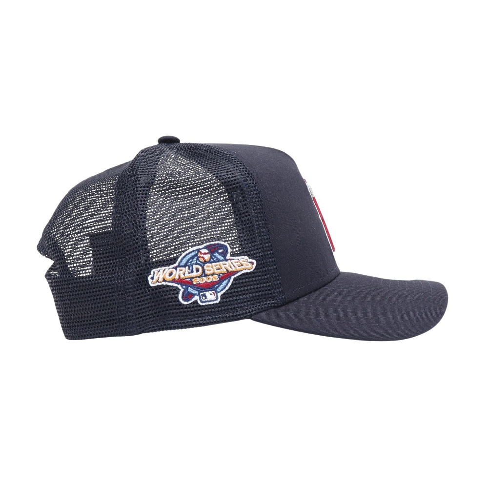 ニューエラ（NEW ERA）（キッズ）ユース 940 A-Frame トラッカー ロサンゼルス・エンゼルス ネイビー キャップ 14111916