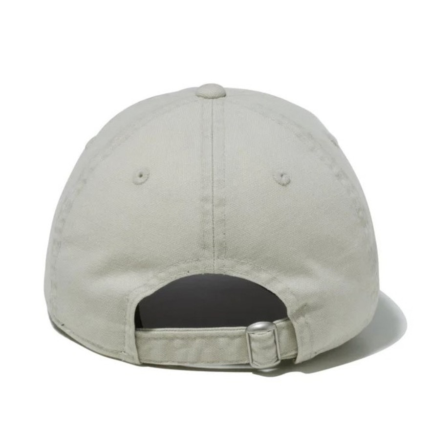 ニューエラ（NEW ERA）（キッズ）ユース 9TWENTY Leather Patch ダックキャンバス キャップ ストーン 14111928