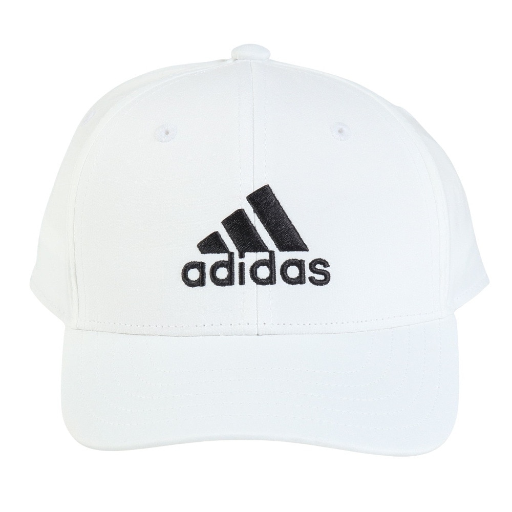 アディダス（adidas）（キッズ）ジュニア 刺しゅうロゴ 軽量 ベースボール エンボスキャップ 白 51-54cm DKH27-II3552 スポーツキャップ
