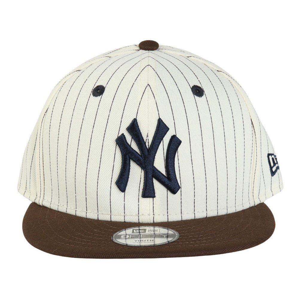 ニューエラ（NEW ERA）（キッズ）ユース 950 ピンストライプ キャップ14325146 子供 NY ヤンキース