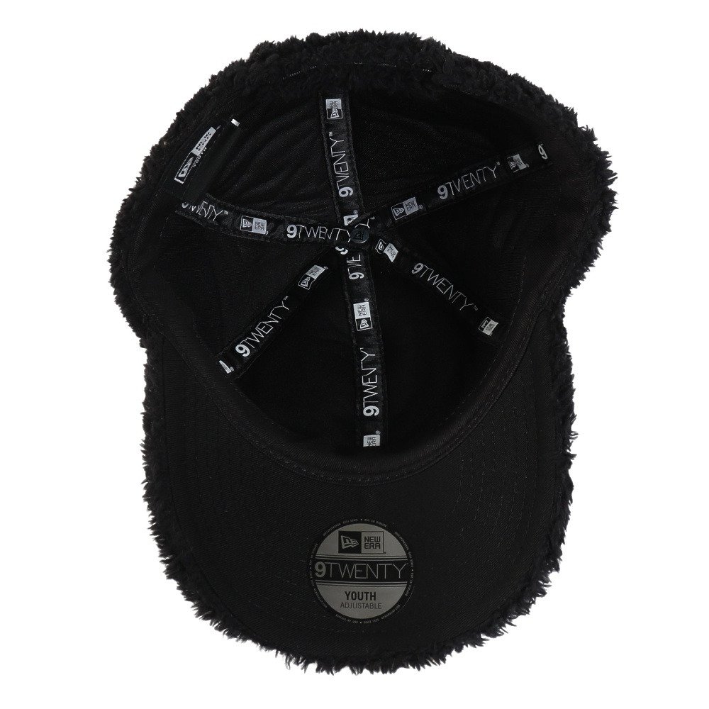 ニューエラ（NEW ERA）（キッズ）Youth 9TWENTY ミンクフリース キャップ 14325203 黒