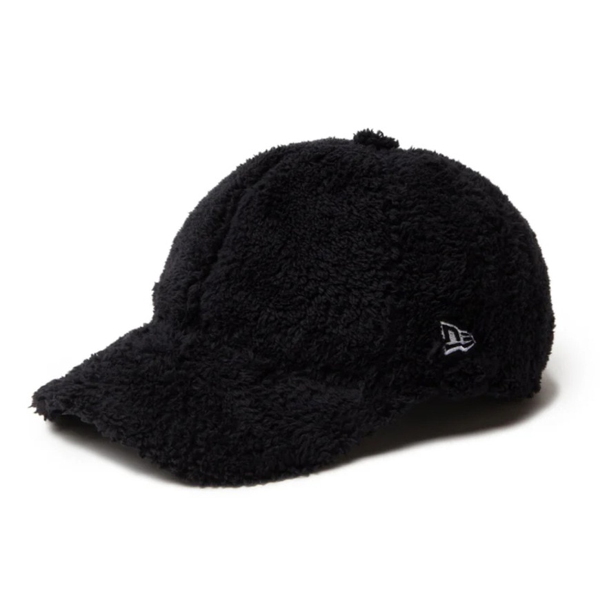 ニューエラ（NEW ERA）（キッズ）Youth 9TWENTY ミンクフリース キャップ 14325203 黒
