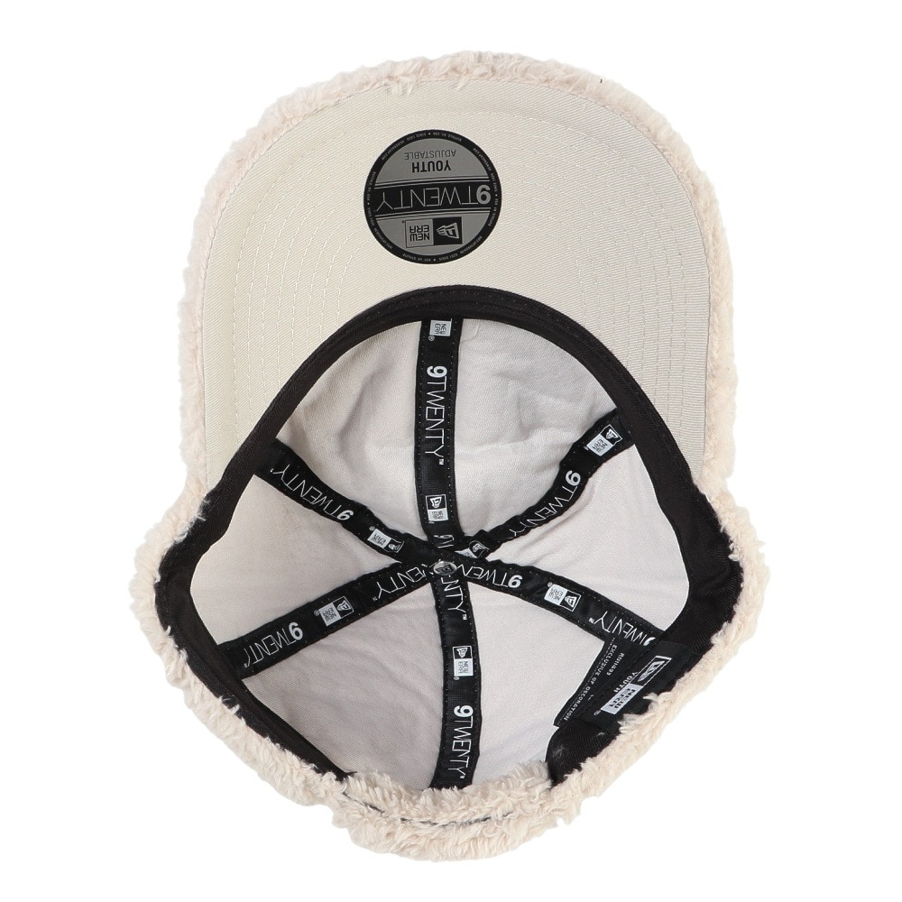 ニューエラ（NEW ERA）（キッズ）Youth 9TWENTY ミンクフリース キャップ 14325204 ベージュ