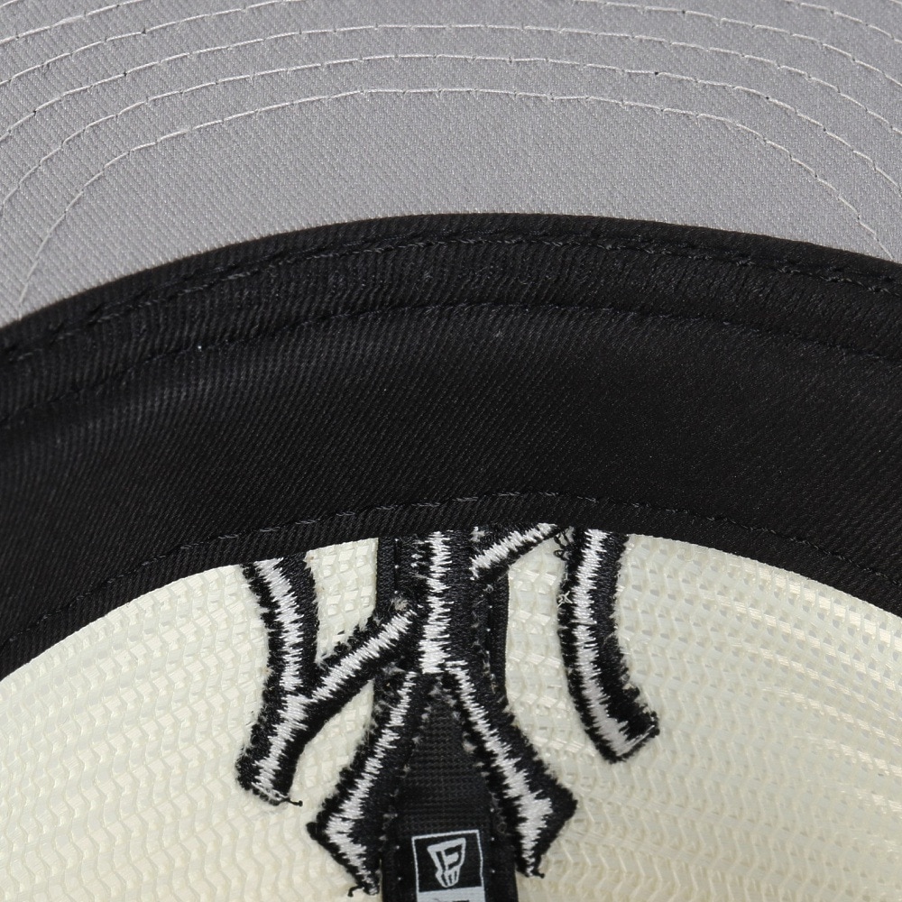 ニューエラ（NEW ERA）（キッズ）帽子 キッズ Youth 9FIFTY トラッカー All Mesh ニューヨーク・ヤンキース 白 52-55cm 14391982 スポーツキャップ ジュニア 子供用