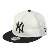 (キッズ)帽子 キッズ Youth 9FIFTY トラッカー All Mesh ニューヨーク・ヤンキース 白 52-55cm 14391982 スポーツキャップ ジュニア 子供用