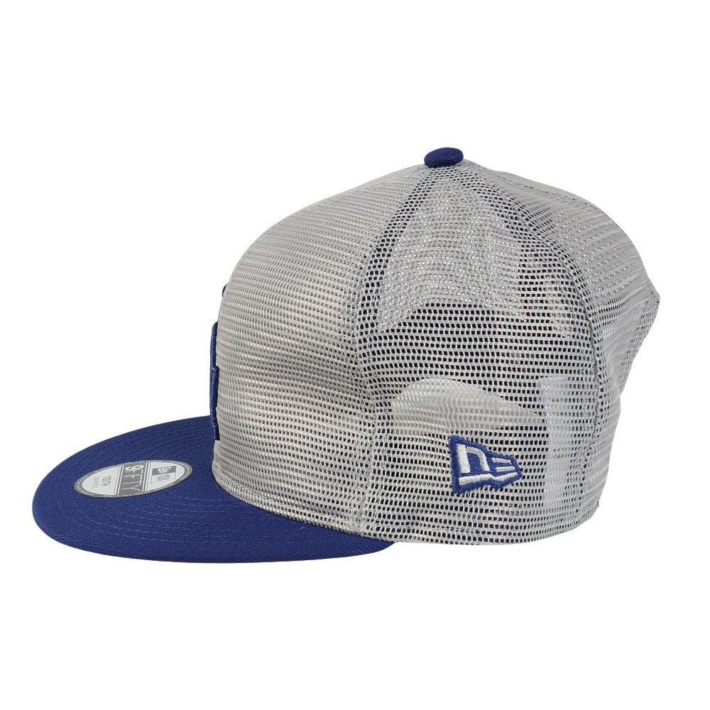 ニューエラ（NEW ERA）（キッズ）帽子 キッズ Youth 9FIFTY トラッカー All Mesh ロサンゼルス・ドジャース グレー 52-55cm 14391984 スポーツキャップ ジュニア 