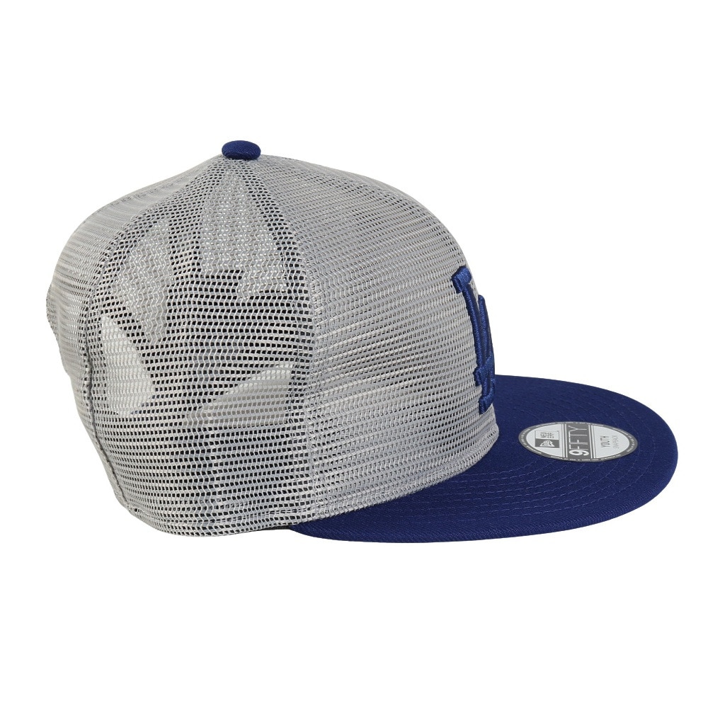 ニューエラ（NEW ERA）（キッズ）帽子 キッズ Youth 9FIFTY トラッカー All Mesh ロサンゼルス・ドジャース グレー 52-55cm 14391984 スポーツキャップ ジュニア 