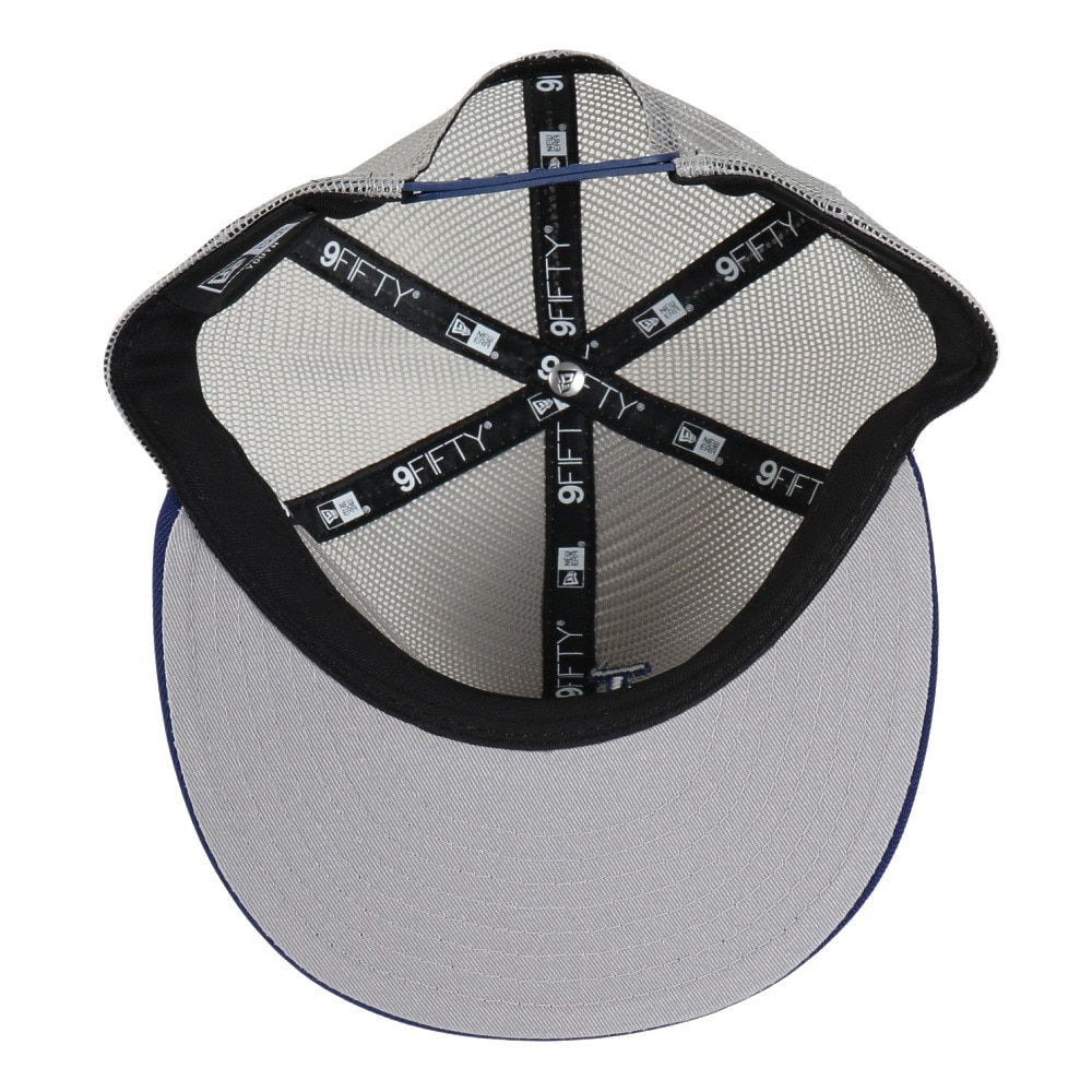ニューエラ（NEW ERA）（キッズ）帽子 キッズ Youth 9FIFTY トラッカー All Mesh ロサンゼルス・ドジャース グレー 52-55cm 14391984 スポーツキャップ ジュニア 