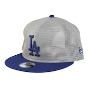 (キッズ)帽子 キッズ Youth 9FIFTY トラッカー All Mesh ロサンゼルス・ドジャース グレー 52-55cm 14391984 スポーツキャップ ジュニア