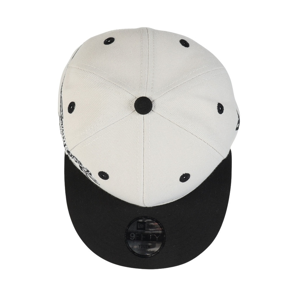 ニューエラ（NEW ERA）（キッズ）帽子 ジュニア YTH 950 SIDE TYRTONE キャップ 14391990 シンプル カジュアル おしゃれ スト系 サイズ調整可