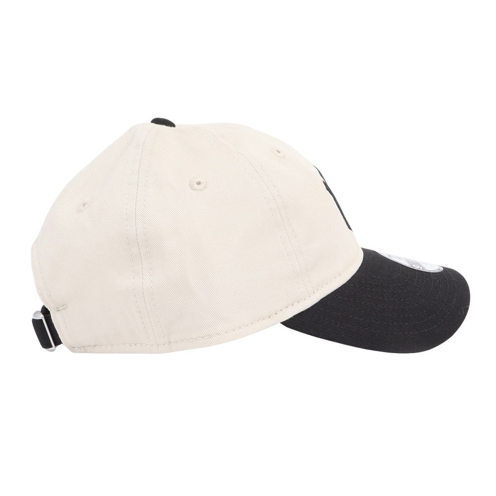 ニューエラ（NEW ERA）（キッズ）キャップ ジュニア  9TWENTY 2-Tone ニューヨーク・ヤンキース BLK  白 黒 52-55.8センチ 14392062 手洗い可 ロゴ 日焼け対策