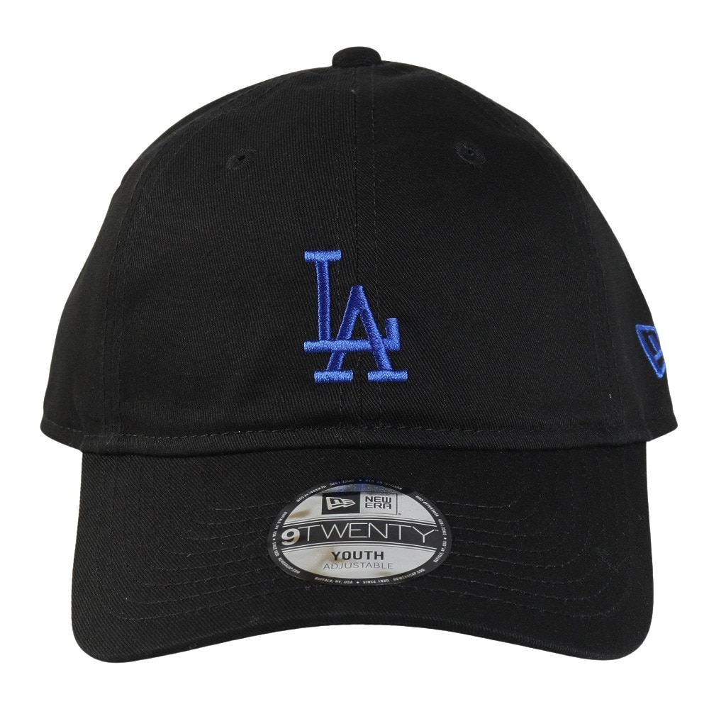 ニューエラ（NEW ERA）（キッズ）キッズ 帽子 キャップ Youth 9TWENTY MLB Mid Logo ロサンゼルス・ドジャース 黒 14392069 ドジャース MLB サイズ調整可