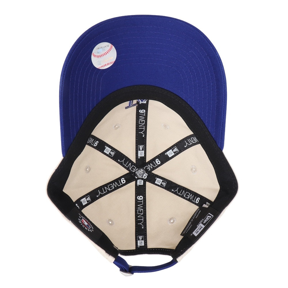 ニューエラ（NEW ERA）（キッズ）キャップ ジュニア  9TWENTY 2-Tone ロサンゼルス・ドジャース 白 青 143920712  手洗い可 ロゴ 日焼け対策 日差し対策 