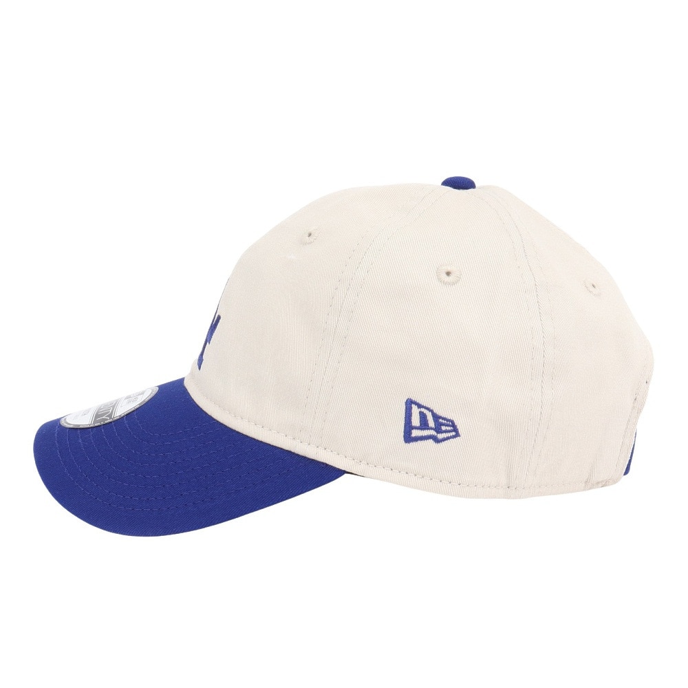ニューエラ（NEW ERA）（キッズ）キャップ ジュニア  9TWENTY 2-Tone ロサンゼルス・ドジャース 白 青 143920712  手洗い可 ロゴ 日焼け対策 日差し対策 