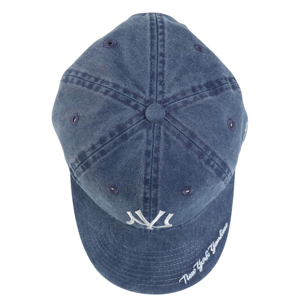 ニューエラ（NEW ERA）（キッズ）帽子 ジュニア キャップ Youth 9TWENTY Visor Logo ニューヨーク・ヤンキース  紺 14392090 ヴィンテージ 手洗い サイズ調整