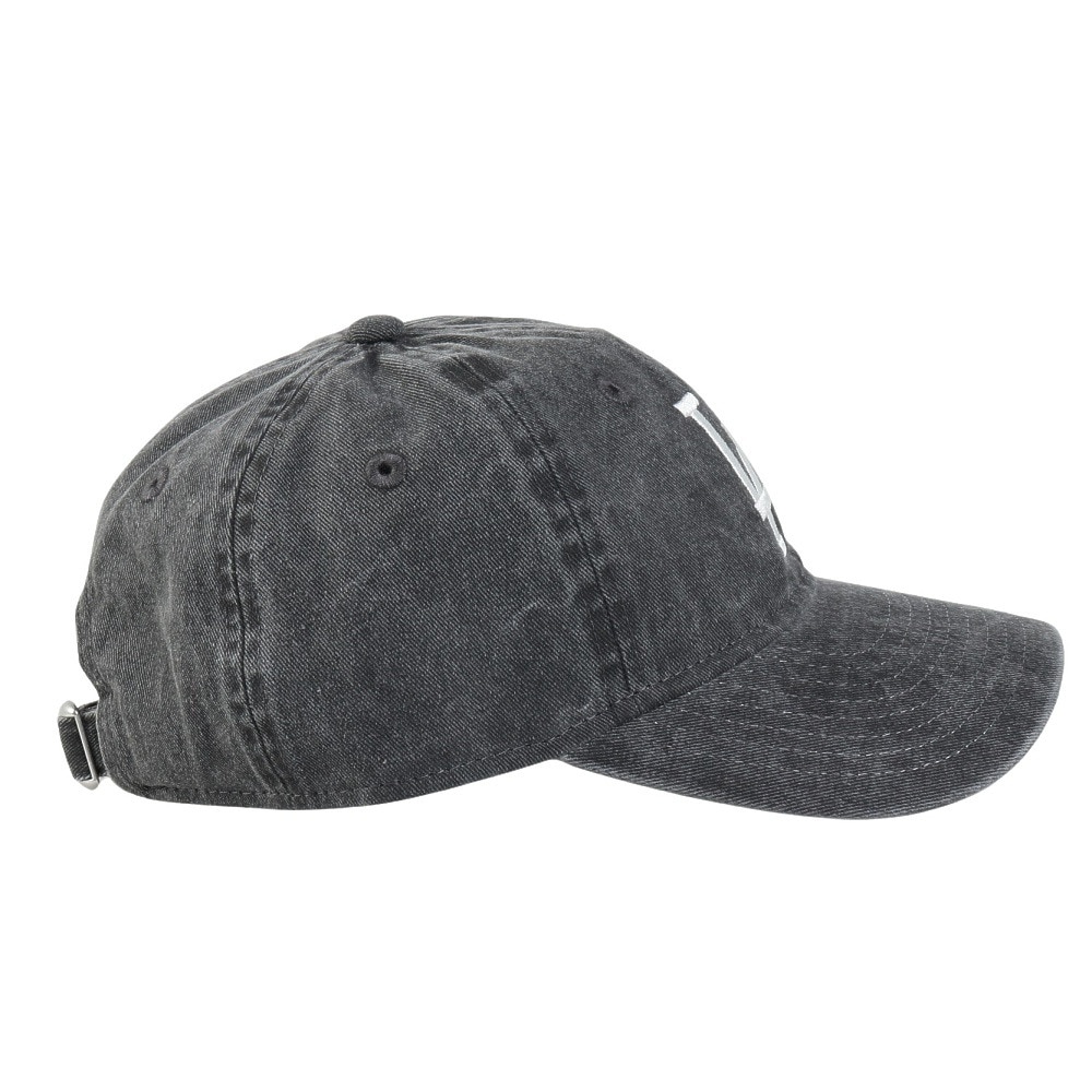 ニューエラ（NEW ERA）（キッズ）ジュニア 帽子 キャップ Youth 9TWENTY Visor Logo ロサンゼルス・ドジャース 黒  14392092 ヴィンテージ 手洗い サイズ調整