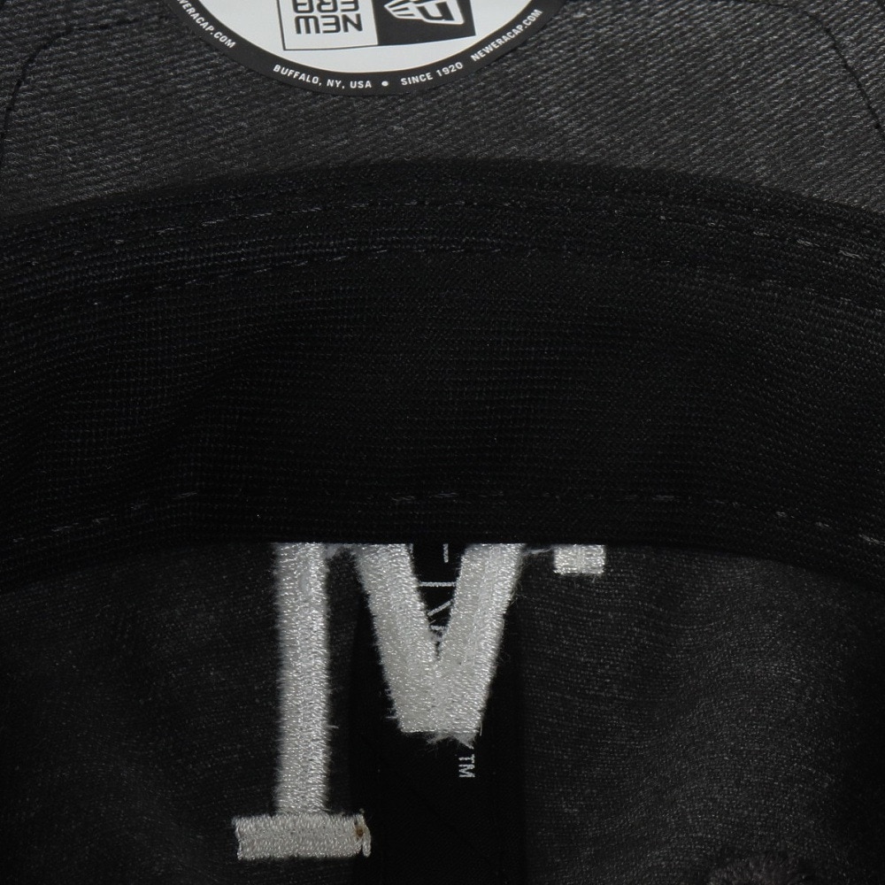 ニューエラ（NEW ERA）（キッズ）ジュニア 帽子 キャップ Youth 9TWENTY Visor Logo ロサンゼルス・ドジャース 黒  14392092 ヴィンテージ 手洗い サイズ調整