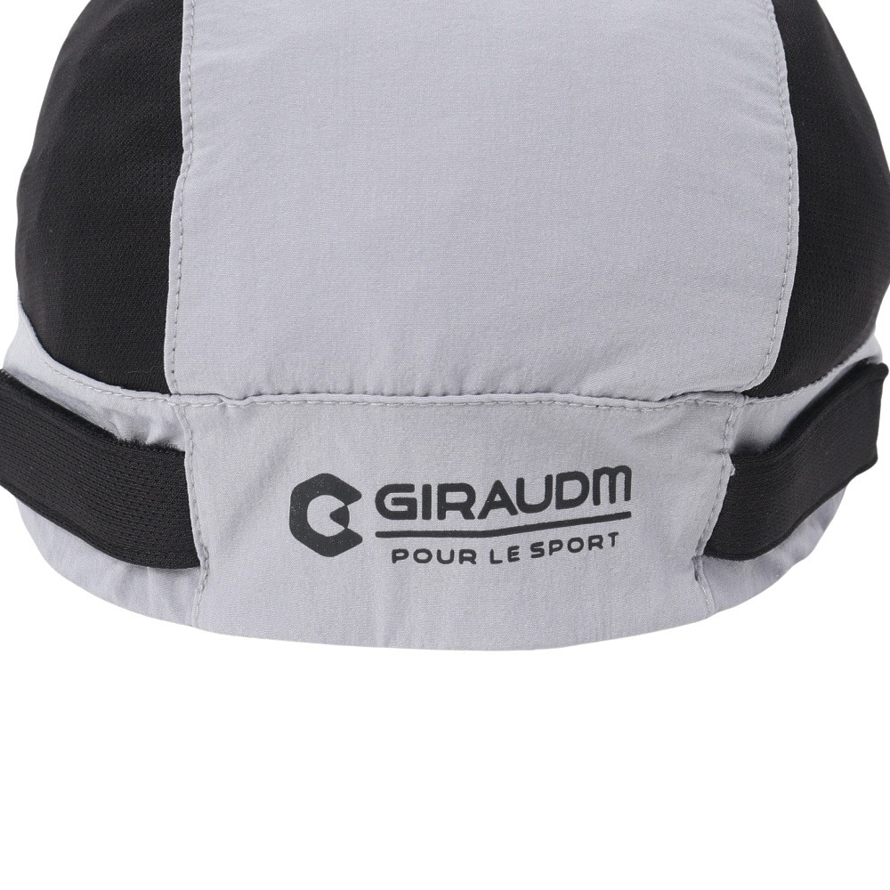 ジローム（GIRAUDM）（キッズ）ジュニア ベーシックジェット キャップ CP5S0007-WA899-GRST GRYドライソフト サイズ調整 手洗い 洗濯 吸汗速乾 接触冷感