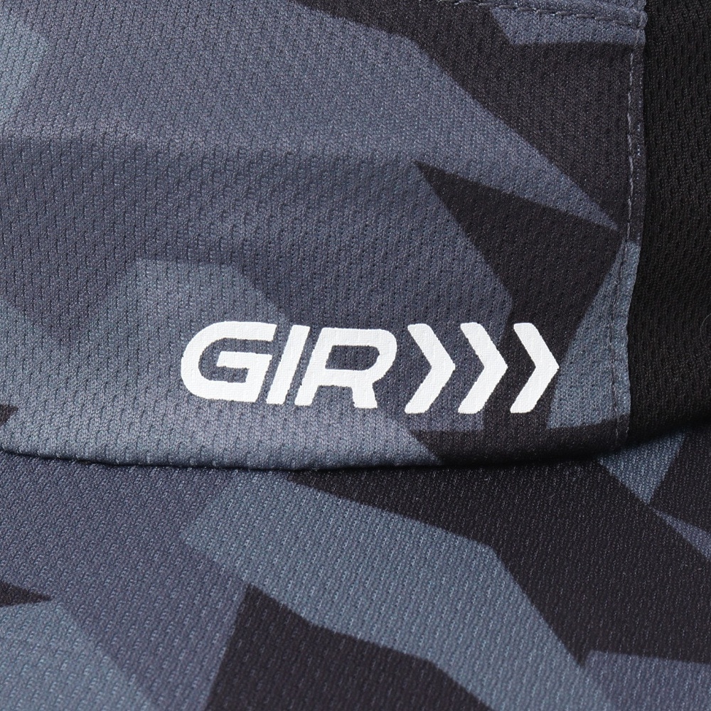 ジローム（GIRAUDM）（キッズ）ジュニア パターンジェット キャップ CP5S0008-WA899-GRST BLK ドライソフト サイズ調整 手洗い 洗濯 吸汗速乾 接触冷感