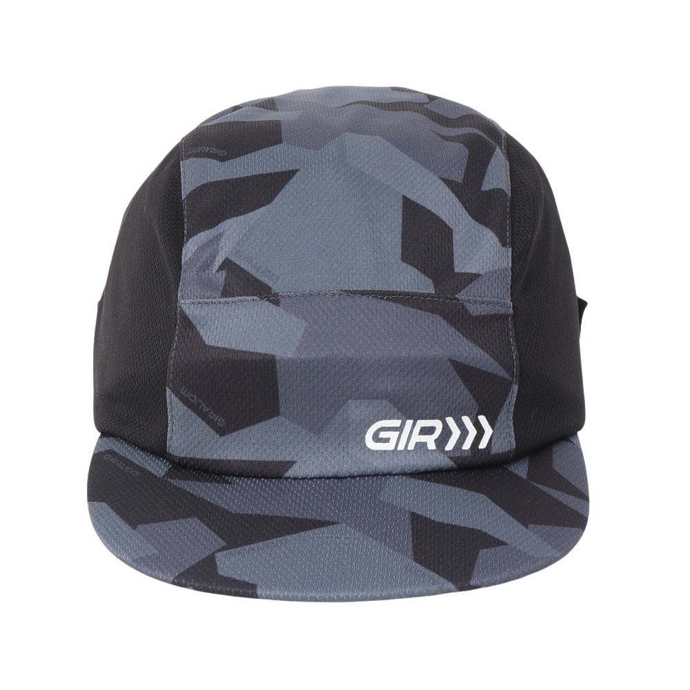 ジローム（GIRAUDM）（キッズ）ジュニア パターンジェット キャップ CP5S0008-WA899-GRST BLK ドライソフト サイズ調整 手洗い 洗濯 吸汗速乾 接触冷感
