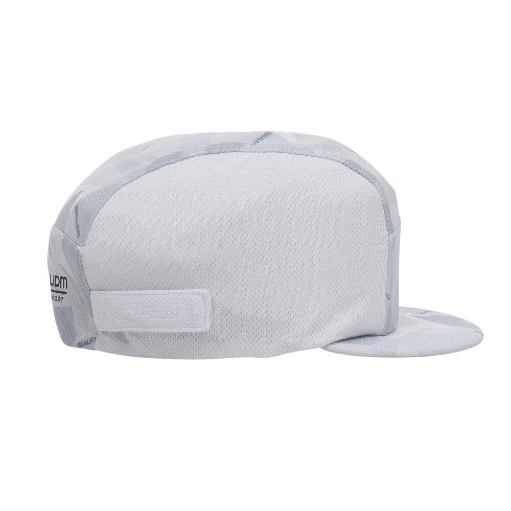 ジローム（GIRAUDM）（キッズ）帽子 ジュニア パターンジェット キャップ  CP5S0008-WA899-GRST WHT ドライソフト サイズ調整 手洗い 洗濯 吸汗速乾 接触冷感