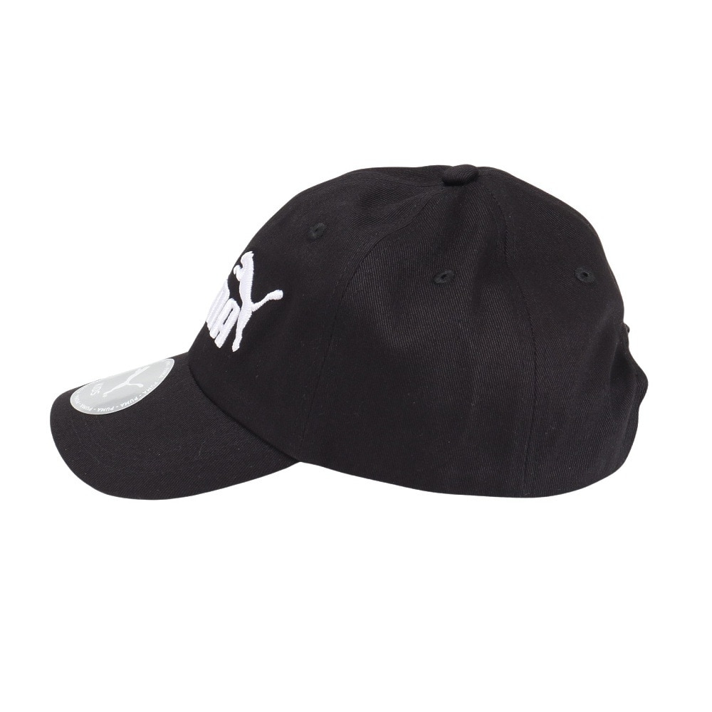 プーマ（PUMA）（キッズ）帽子 ジュニア NO.1 ロゴ BB キャップ 黒 51-53cm 02611501 スポーツキャップ ベースボールキャップ 日除け 日焼け対策 日差し対策