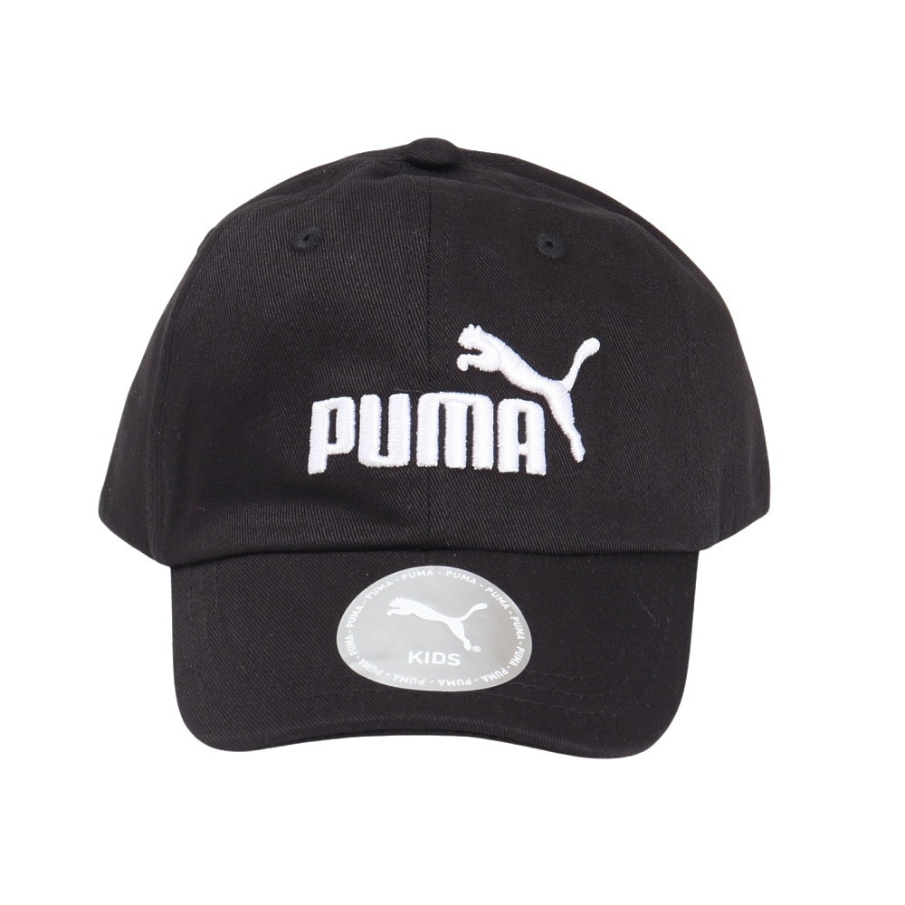 プーマ（PUMA）（キッズ）帽子 ジュニア NO.1 ロゴ BB キャップ 黒 51-53cm 02611501 スポーツキャップ ベースボールキャップ 日除け 日焼け対策 日差し対策