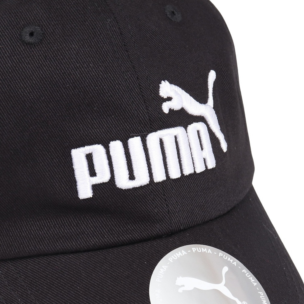 プーマ（PUMA）（キッズ）帽子 ジュニア NO.1 ロゴ BB キャップ 黒 51-53cm 02611501 スポーツキャップ ベースボールキャップ 日除け 日焼け対策 日差し対策