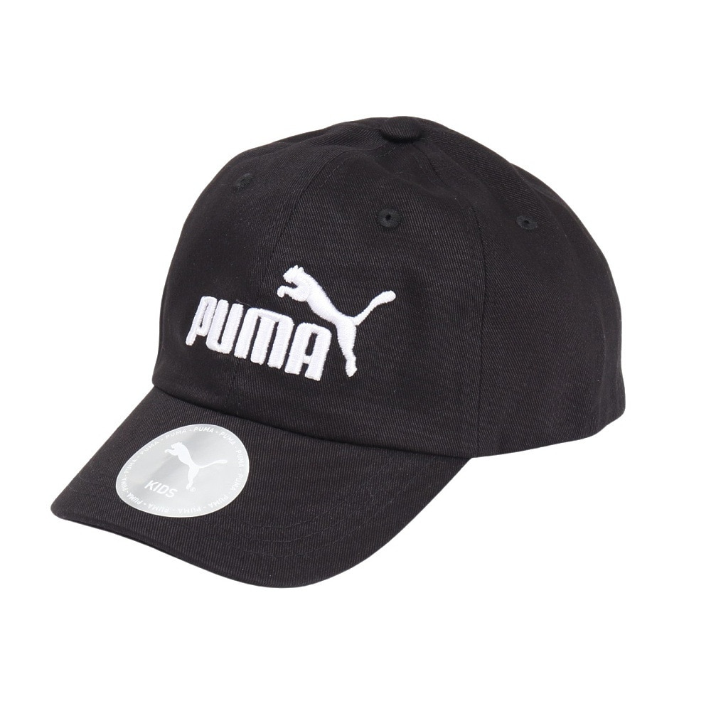 プーマ（PUMA）（キッズ）帽子 ジュニア NO.1 ロゴ BB キャップ 黒 51-53cm 02611501 スポーツキャップ ベースボールキャップ 日除け 日焼け対策 日差し対策