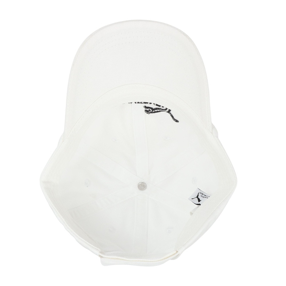 プーマ（PUMA）（キッズ）帽子 ジュニア NO.1 ロゴ BB キャップ 白 51-53cm 02611502 スポーツキャップ ベースボールキャップ 日除け 日焼け対策 日差し対策