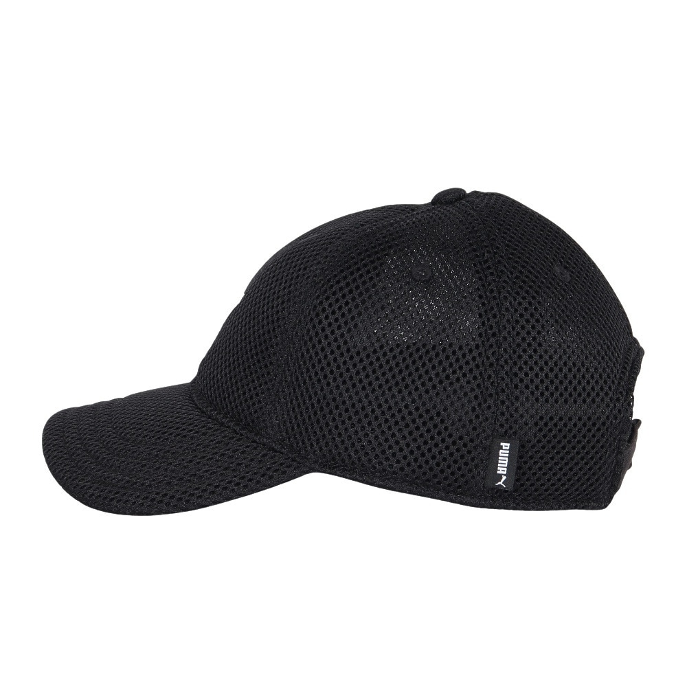 プーマ（PUMA）（キッズ）帽子 トレーニング キャット ロゴ キャップ 黒 51-54cm 02611901 子供 ジュニア 男の子 女の子 スポーツキャップ