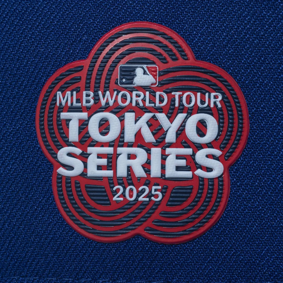 ニューエラ（NEW ERA）（キッズ）ジュニア 帽子 キャップ Youth 9FIFTY MLB TOKYO SERIES 2025 ロサンゼルス・ドジャース ネイビー 52-55.8センチ 14550916