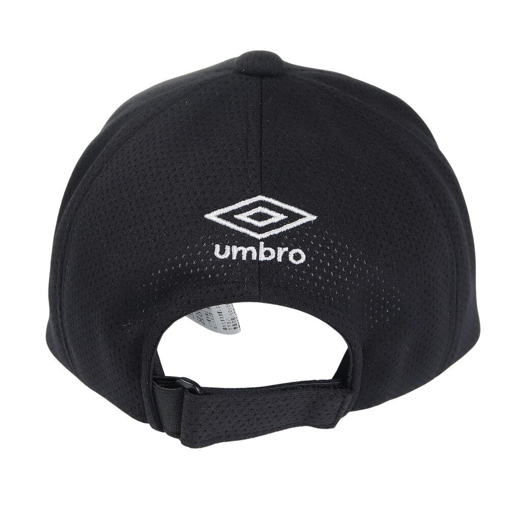 アンブロ（UMBRO）（キッズ）ジュニア用はっ水メッシュキャップ UUDVJC04 BK